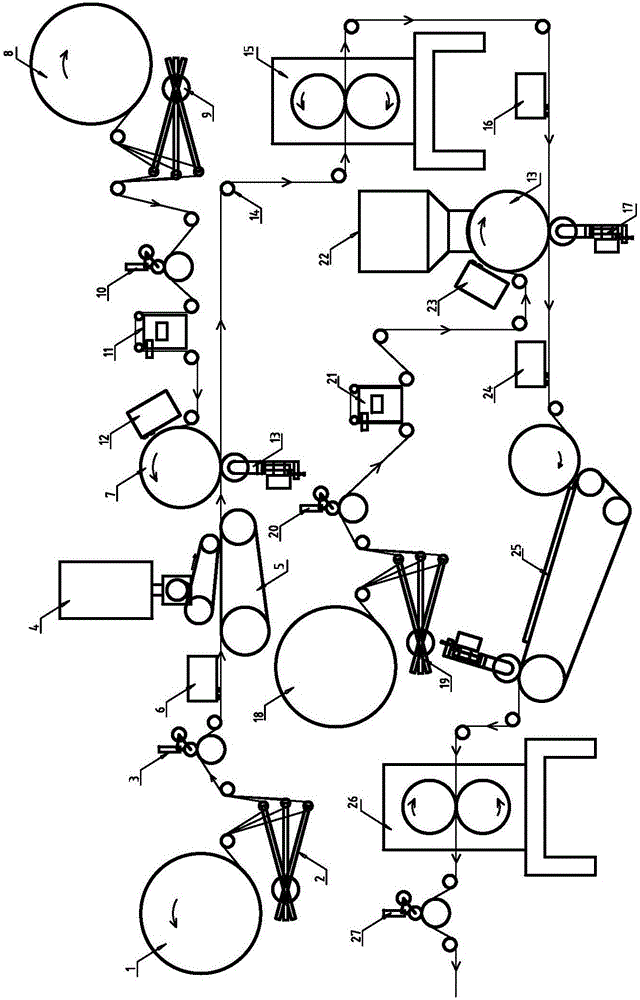 Cotton core forming process