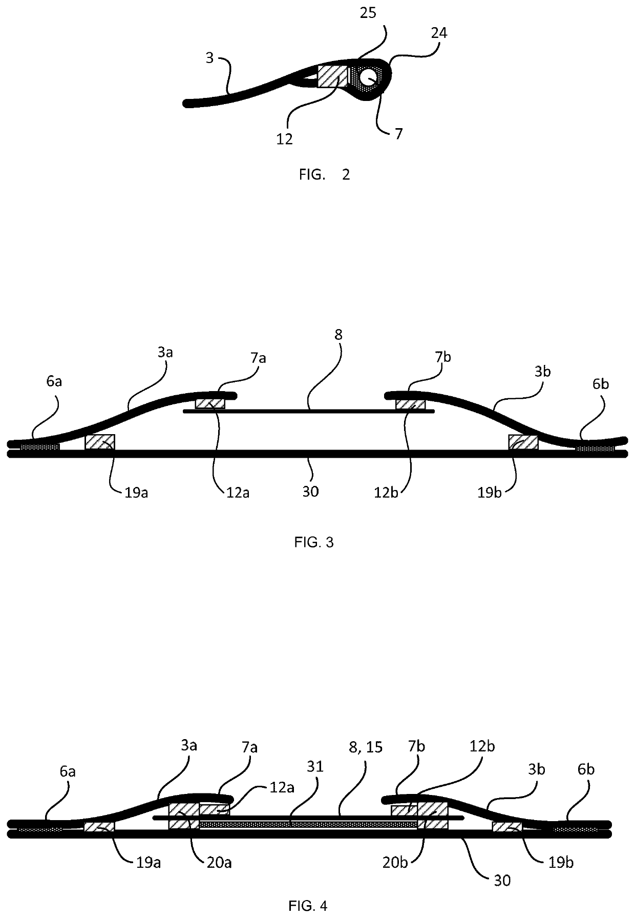 Diaper with transverse barriers