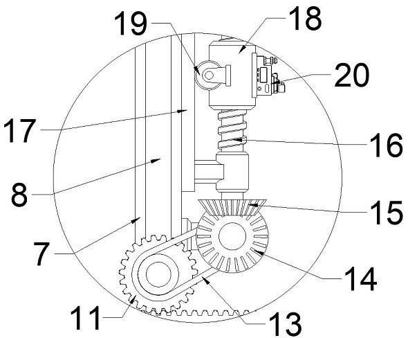 Transformer fireproof inspection detection device with global monitoring function