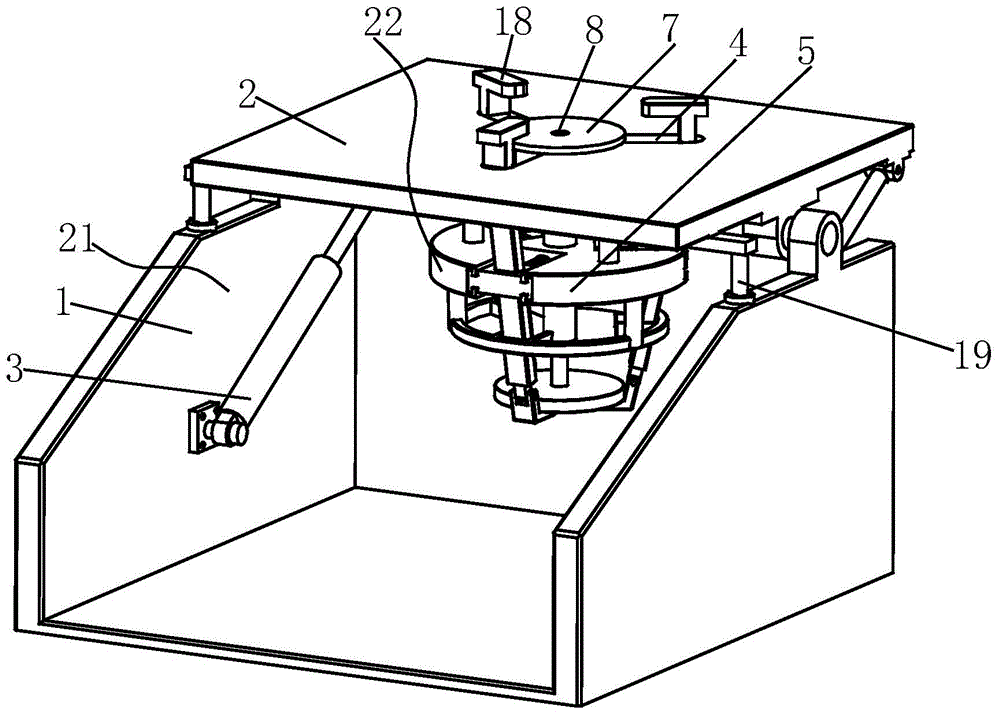 A gate valve leak detection chuck controlled by a single hydraulic cylinder for pressing multiple jaws