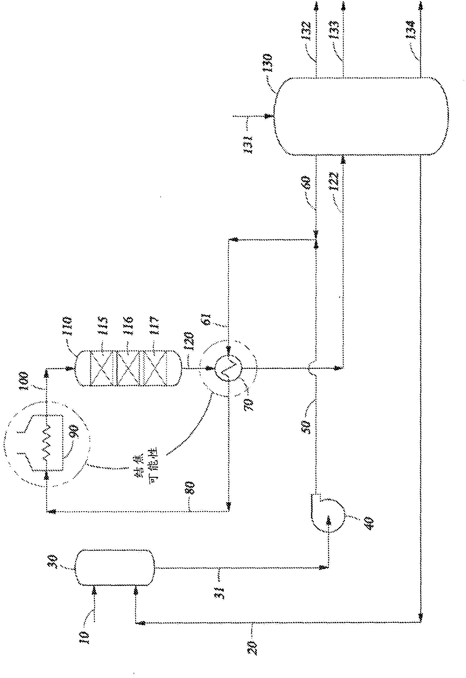 Preheating feeds to hydrocarbon pyrolysis products hydroprocessing