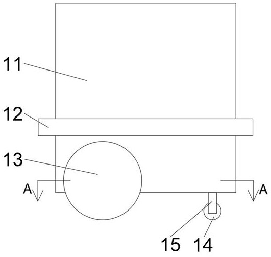 Carpet type movable landmine detecting device