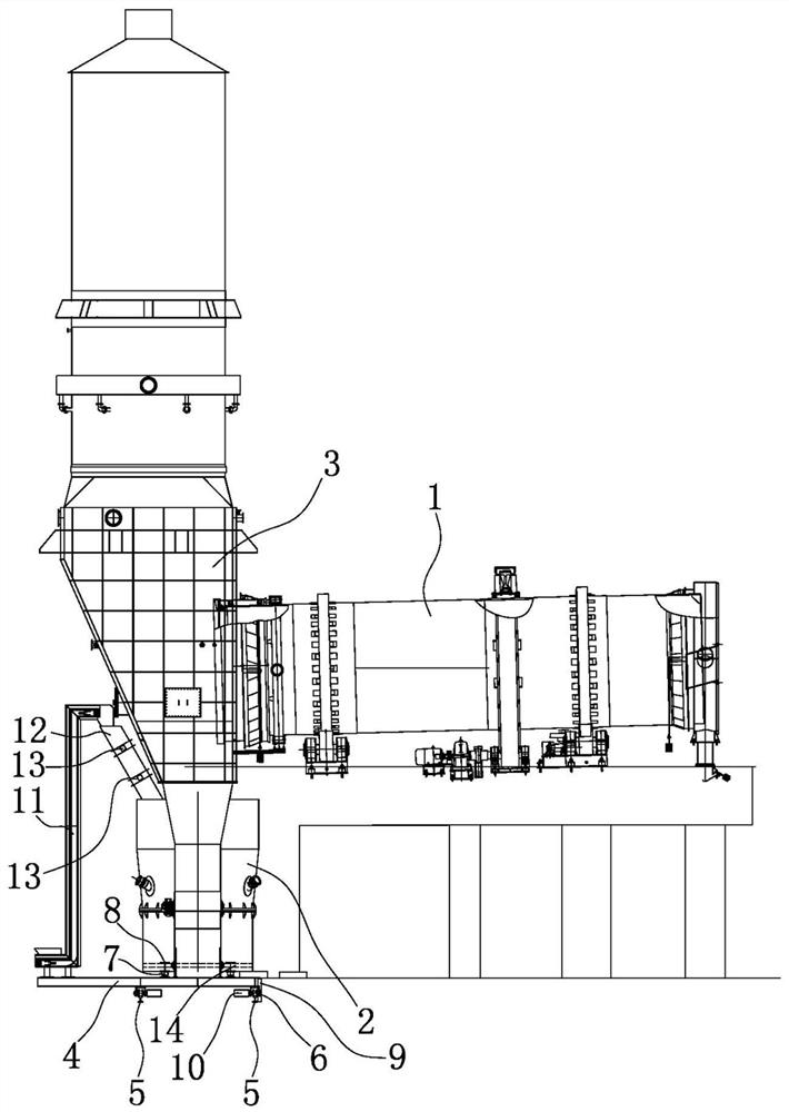 Incinerator waste slag plasma treatment device