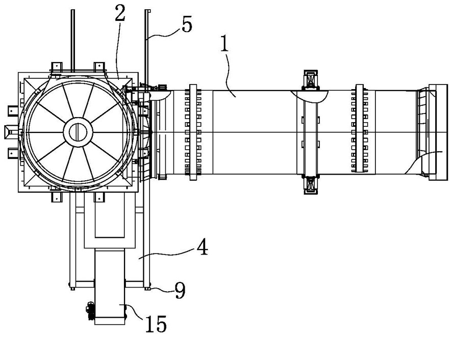 Incinerator waste slag plasma treatment device