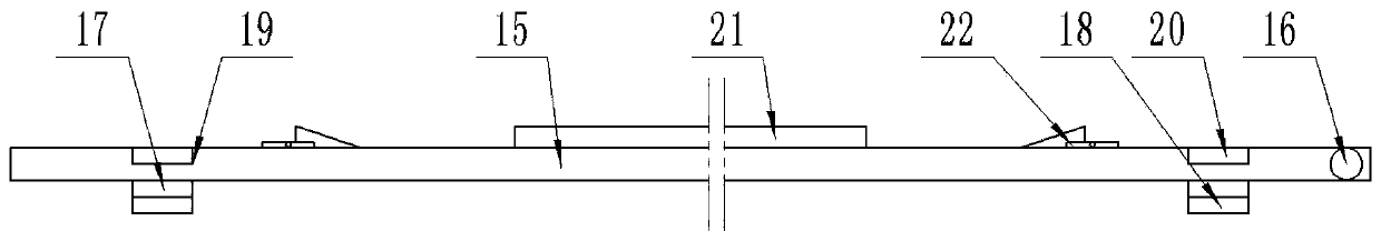 Drawing board fixing bracket device capable of being quickly dried by blowing