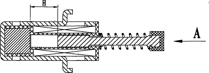 Magnetic flow convertor with permanent magnet