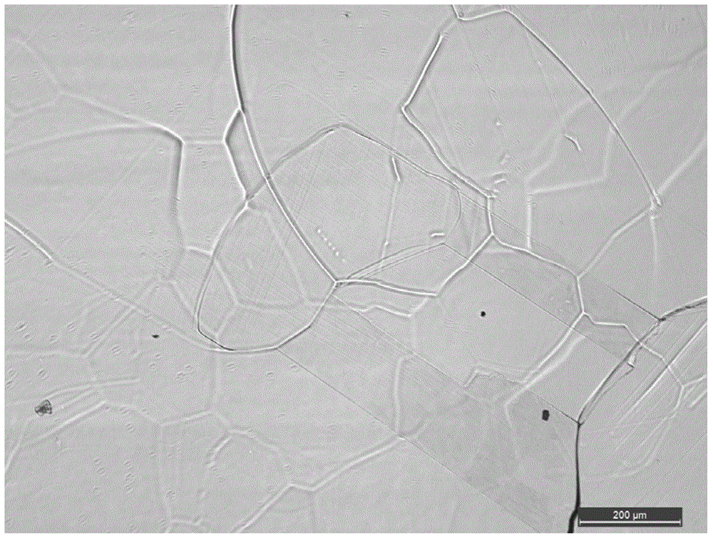 Method for using graphene to determining copper substrate surface crystal orientation