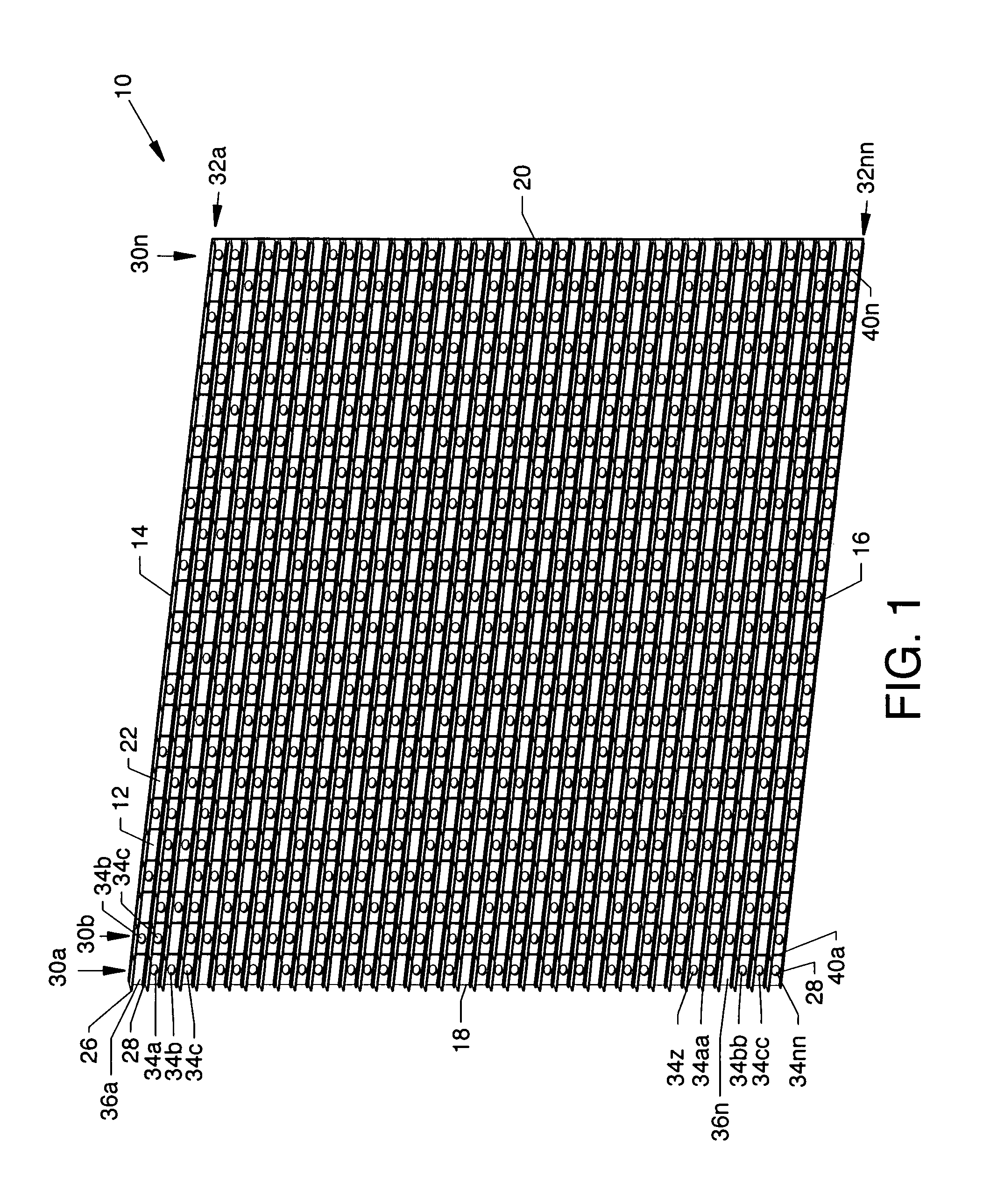 Louver panel for an electronic sign