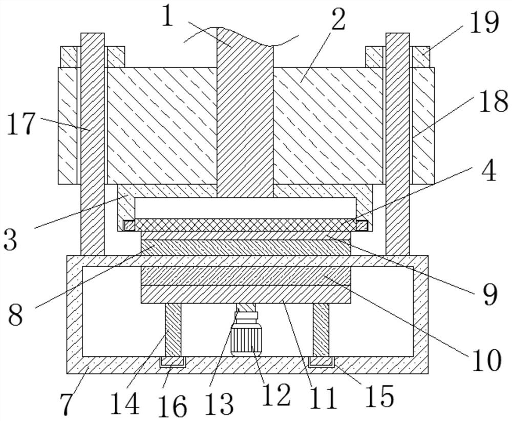 Water quality monitoring sampling device with anti-blocking function