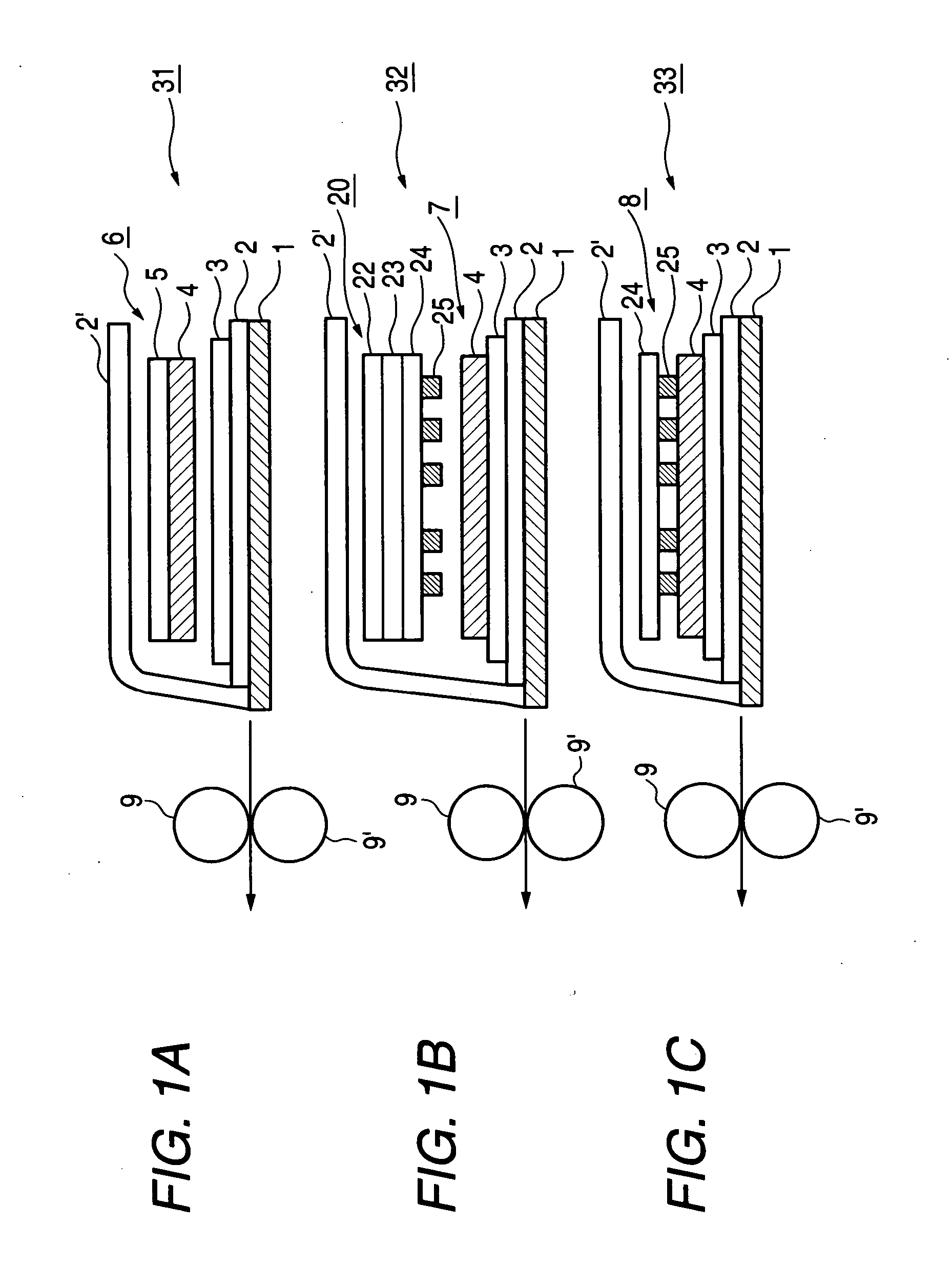 Image forming method and final medium to be transferred