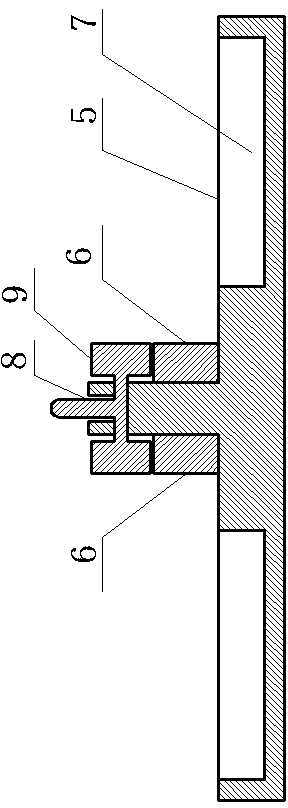 Method for sweeping rubbish in opening-widening stretchy mode