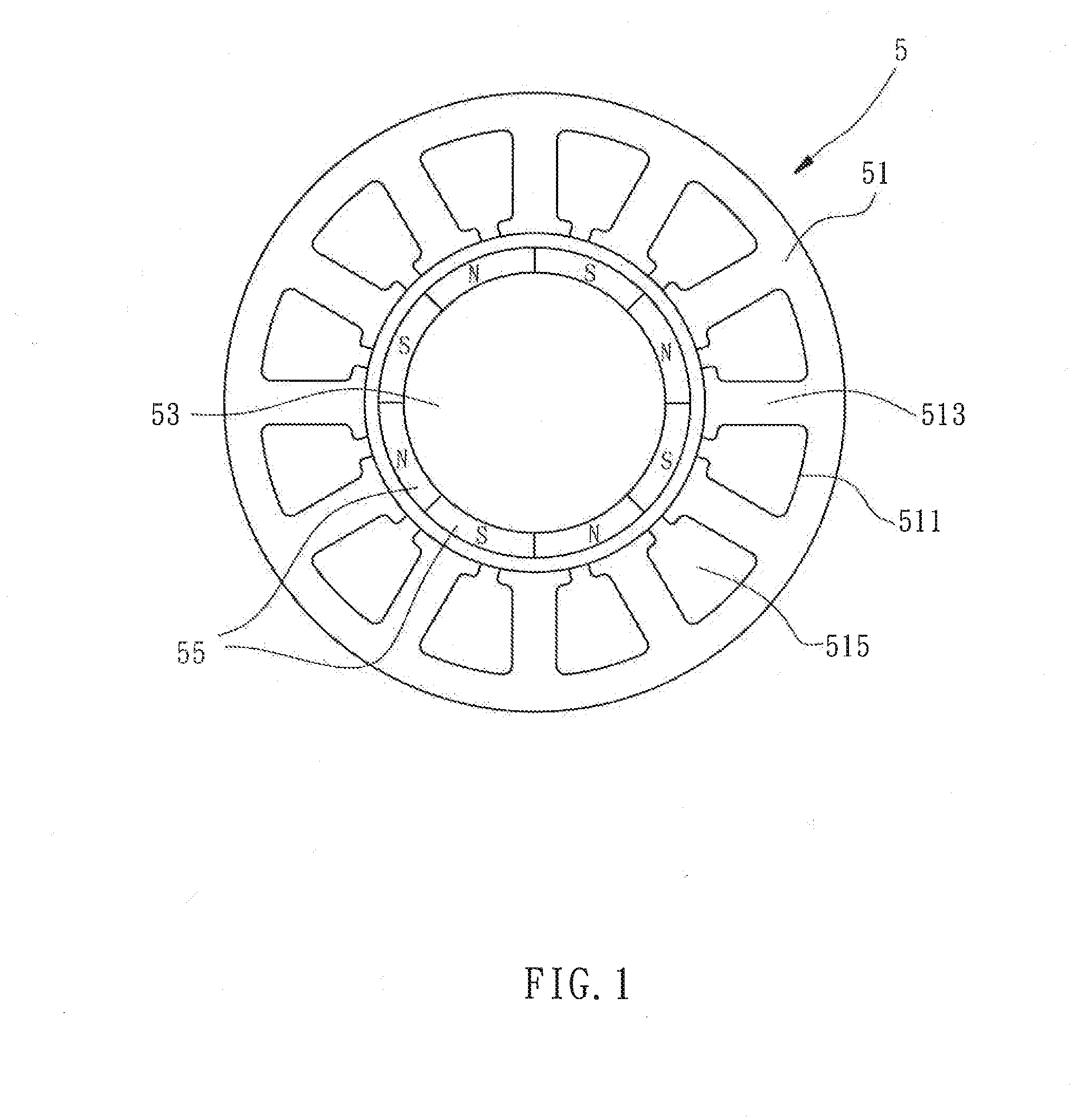 Brushless permanent-magnet motor