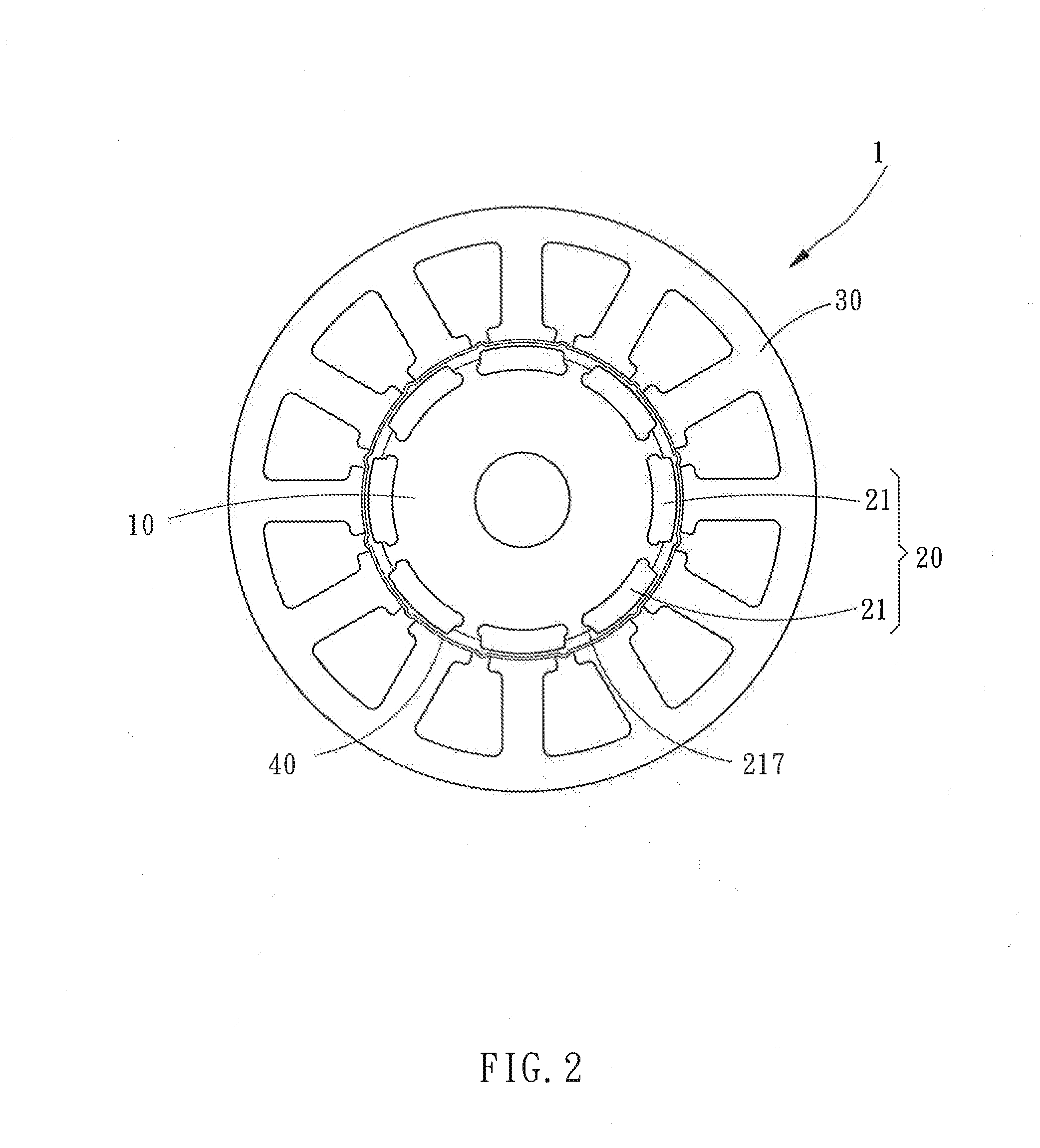 Brushless permanent-magnet motor