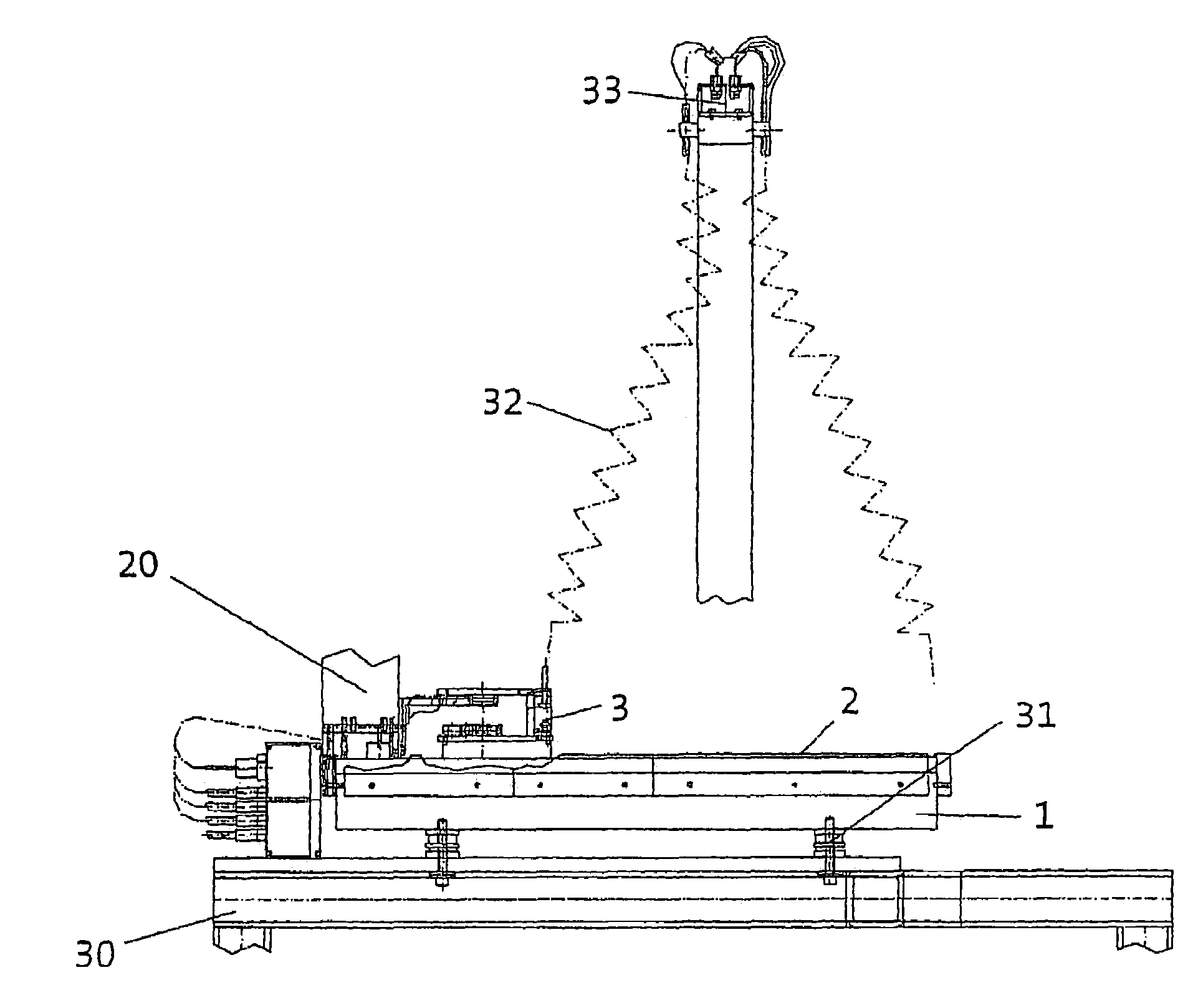 Planar direct drive unit comprising a position measuring system