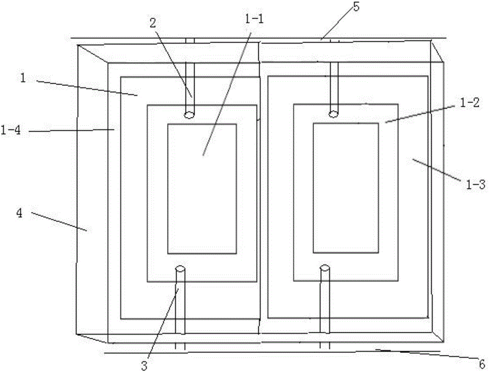 Construction method of rana nigromaculata farm