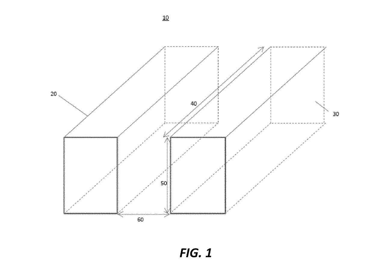 Selective film deposition method to form air gaps