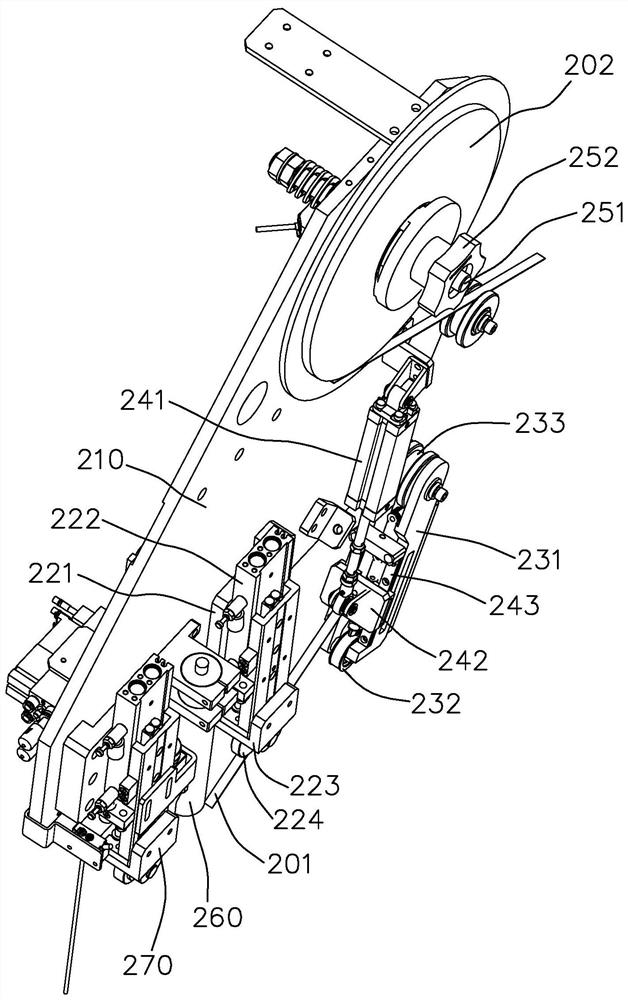 Taping mechanism and taping equipment