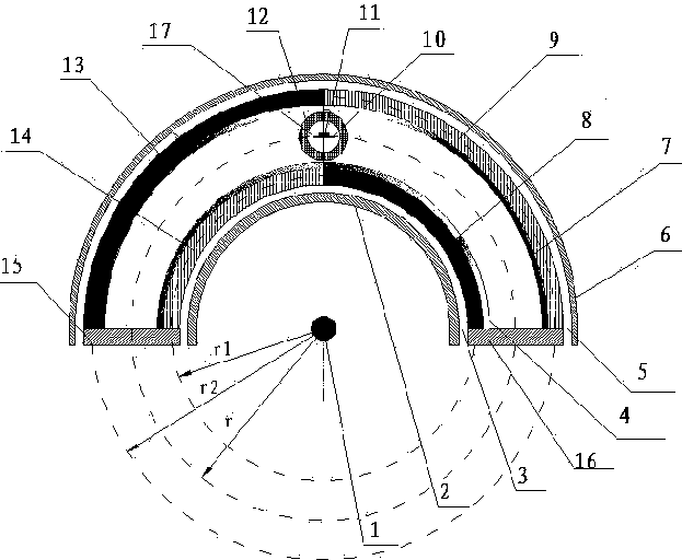 Hall-type power-driven float-bowl liquid level transmitter