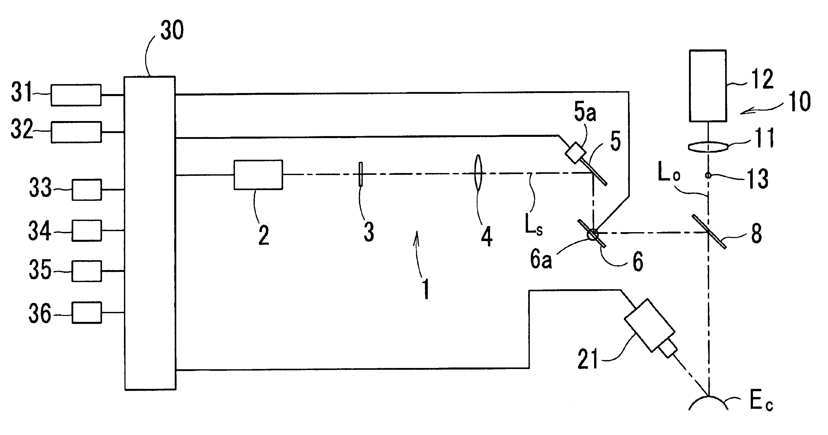 Ophthalmic laser surgical apparatus