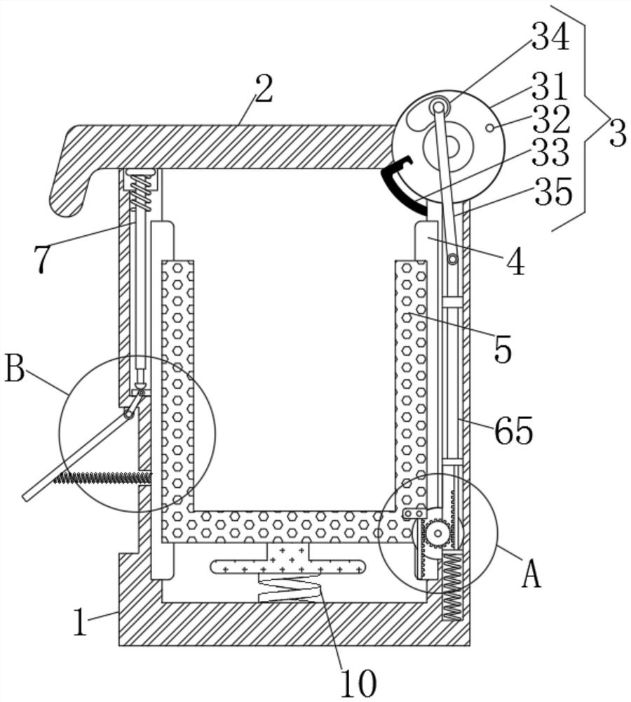 Garbage can capable of automatically sealing cover and automatically popping up alarm based on garbage pressure