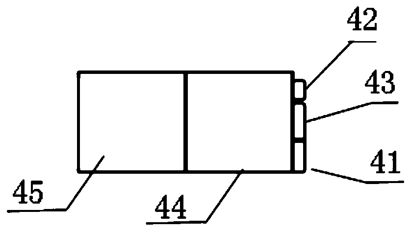 Double identification system and method for identity of civil air defense door