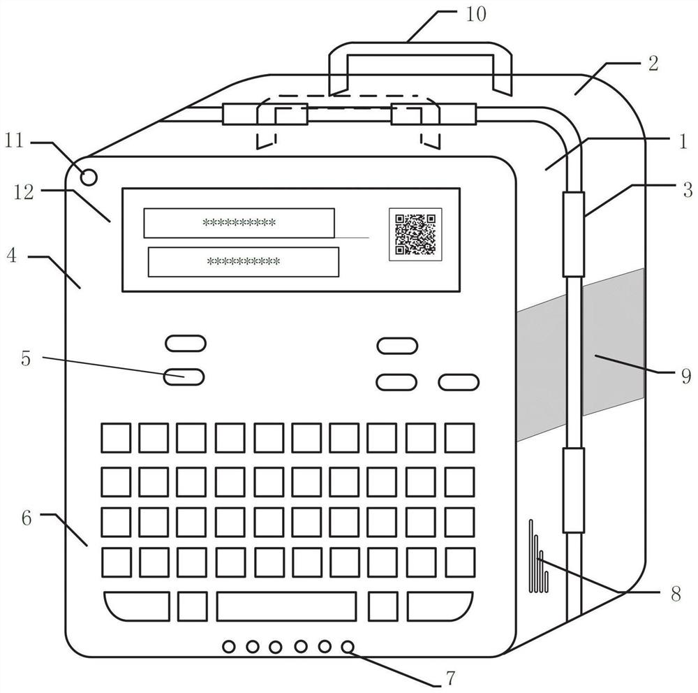 Portable network equipment maintenance device