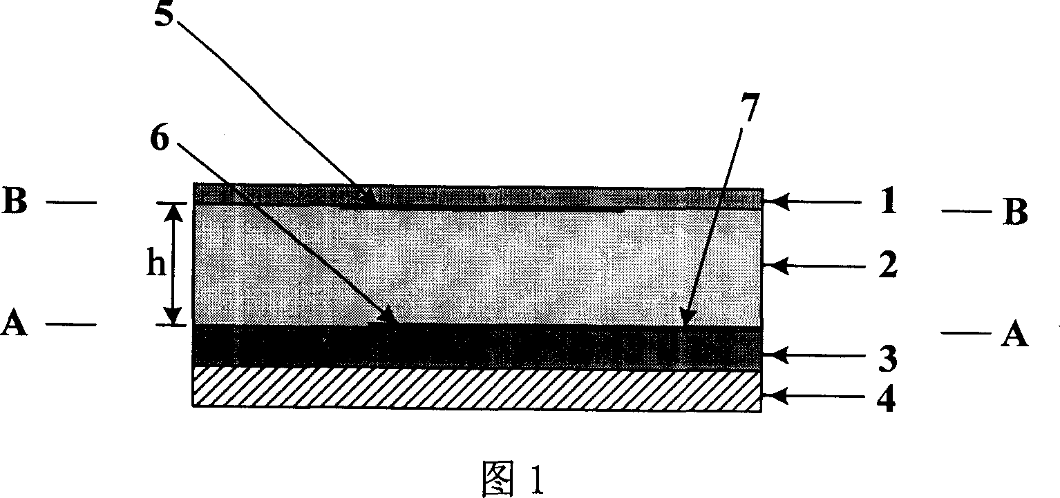 Double-layer wideband rectangular microband paste antenna with non-radiant edged feeder