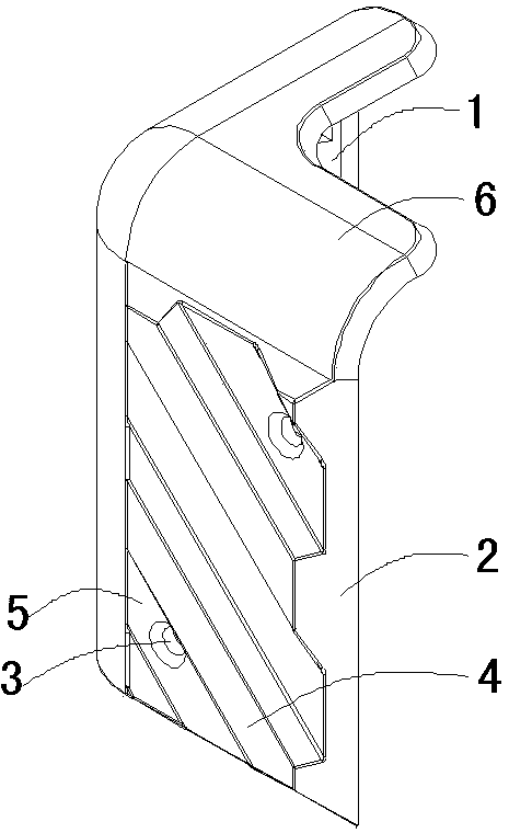 Corner protective casing for wooden furniture