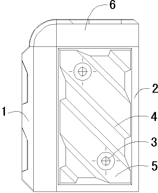 Corner protective casing for wooden furniture