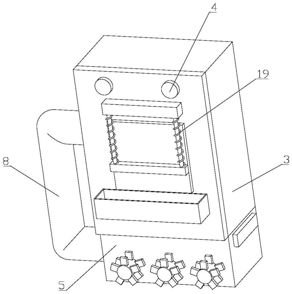 Smart city air conditioner energy-saving management system and control method thereof