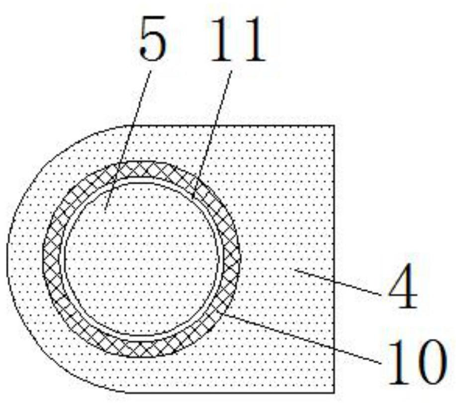 Door and window hinge structure