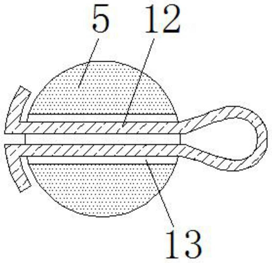 Door and window hinge structure