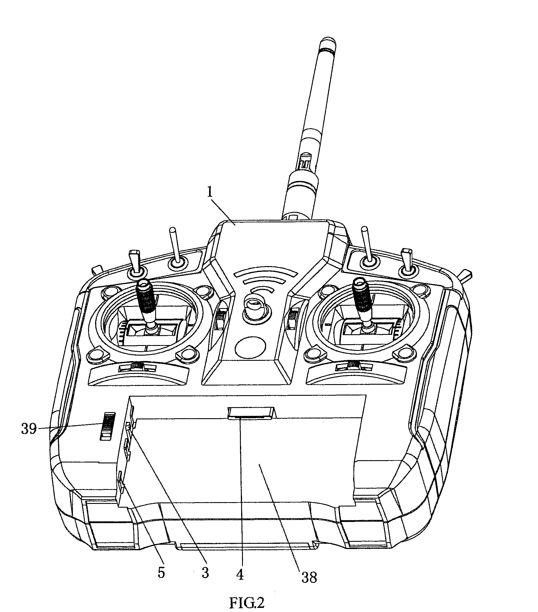 Remote Control Device for Model Helicopter