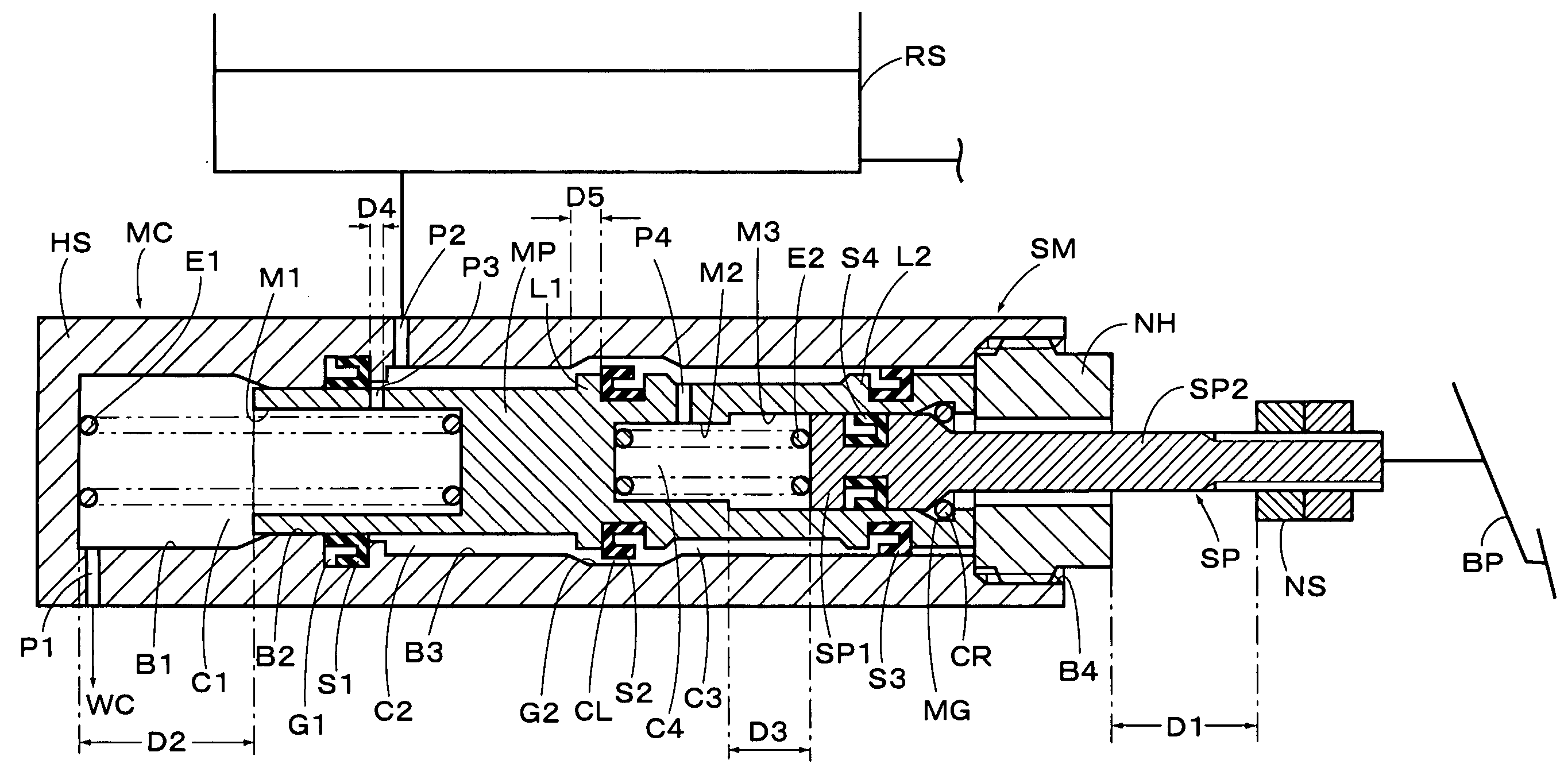 Hydraulic braking pressure generating apparatus for vehicles