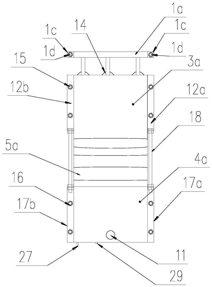 A sleeve-type scaffolding engineering safety early warning device using double measurement means