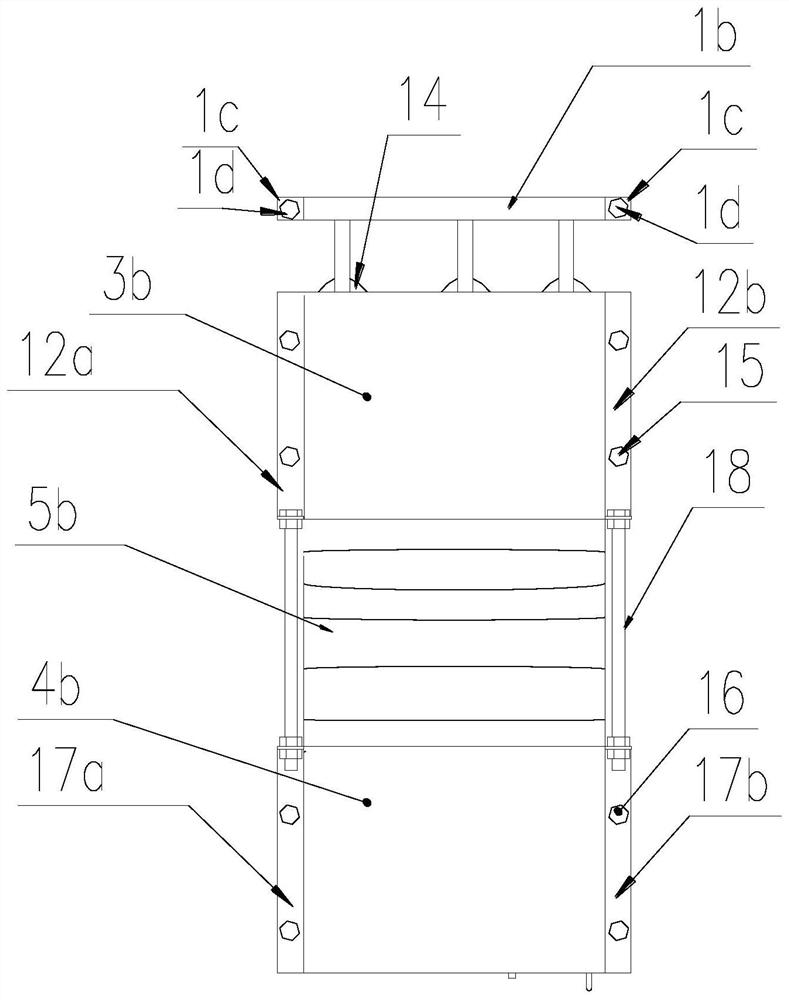 A sleeve-type scaffolding engineering safety early warning device using double measurement means