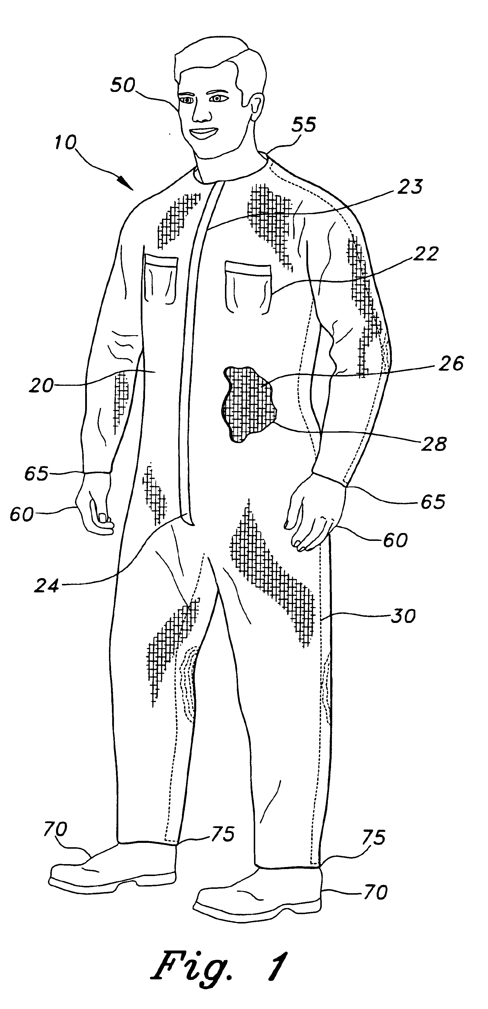 Protective coverall for electrical utility workers