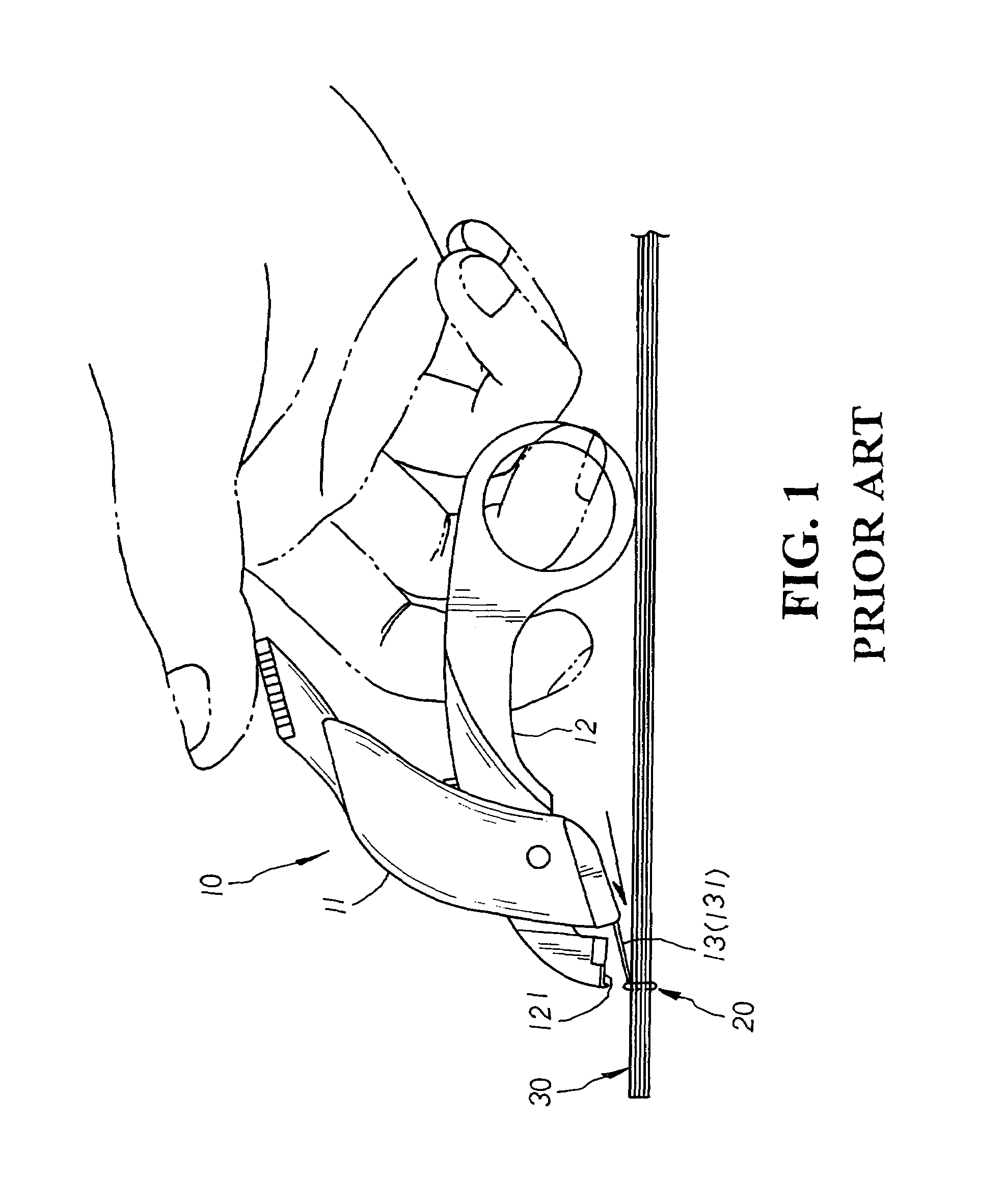 Staple extractor structure