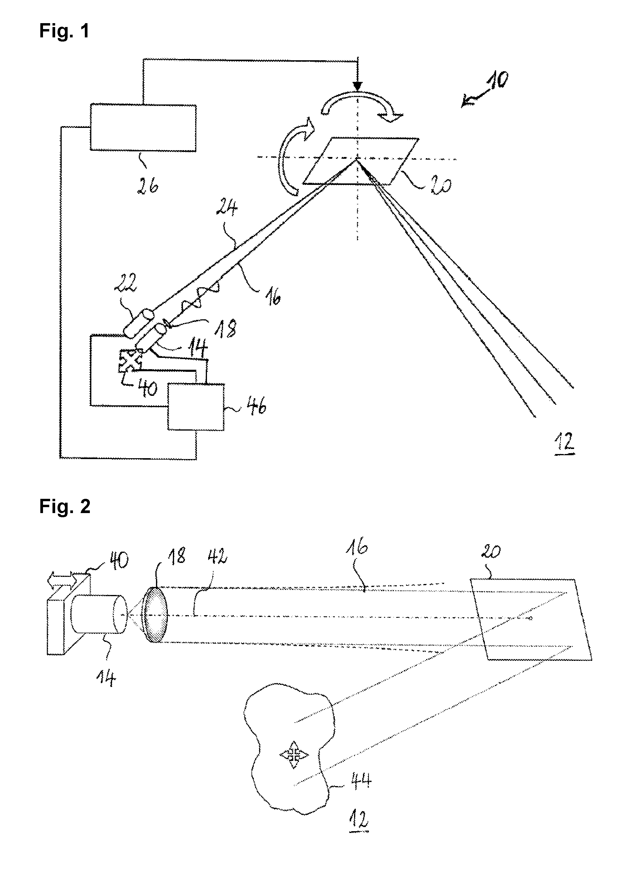 Active illumination scanning imager