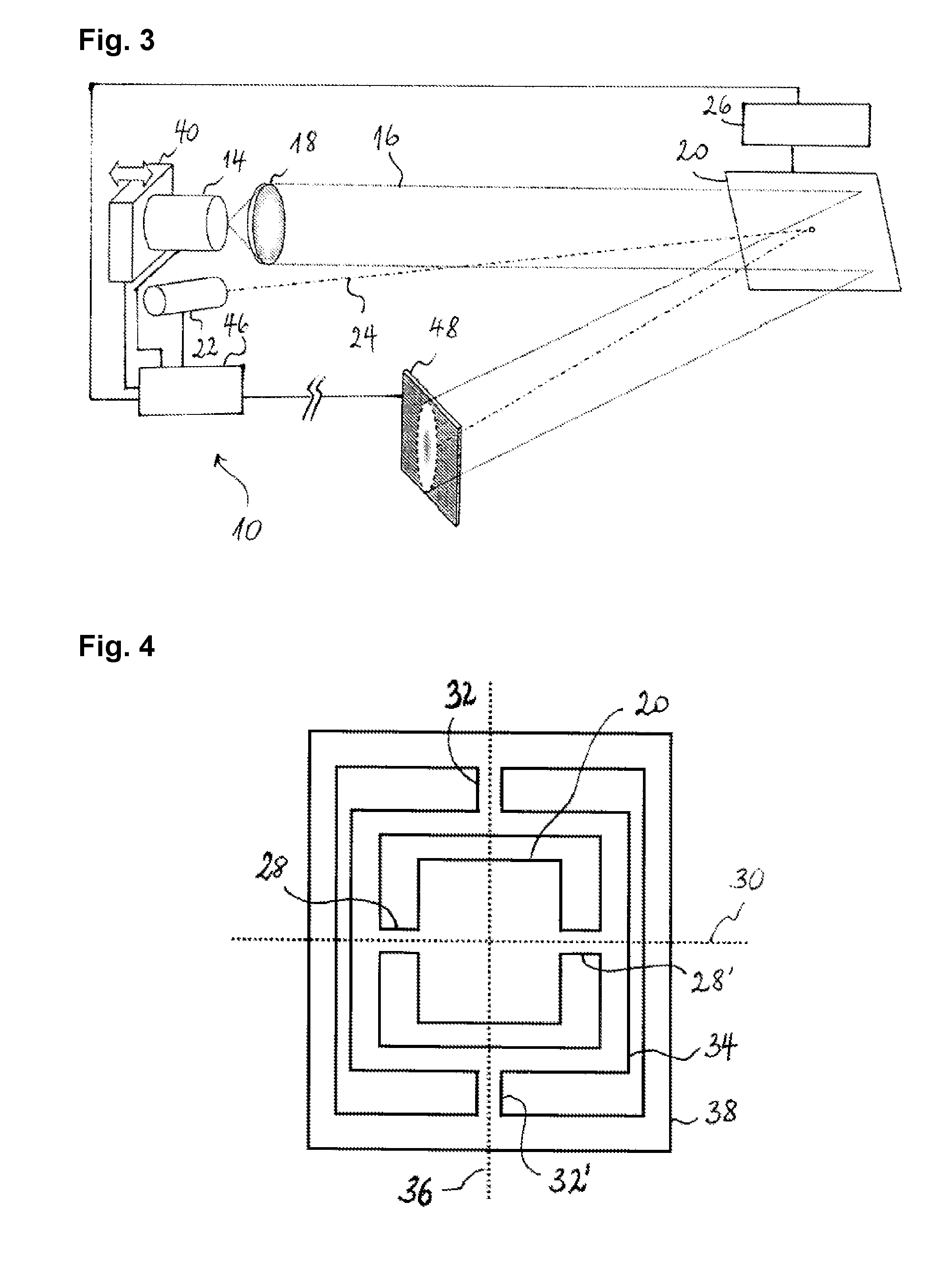 Active illumination scanning imager