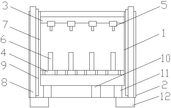 Bearing cleaning machine with cleaning fluid splashing protection function