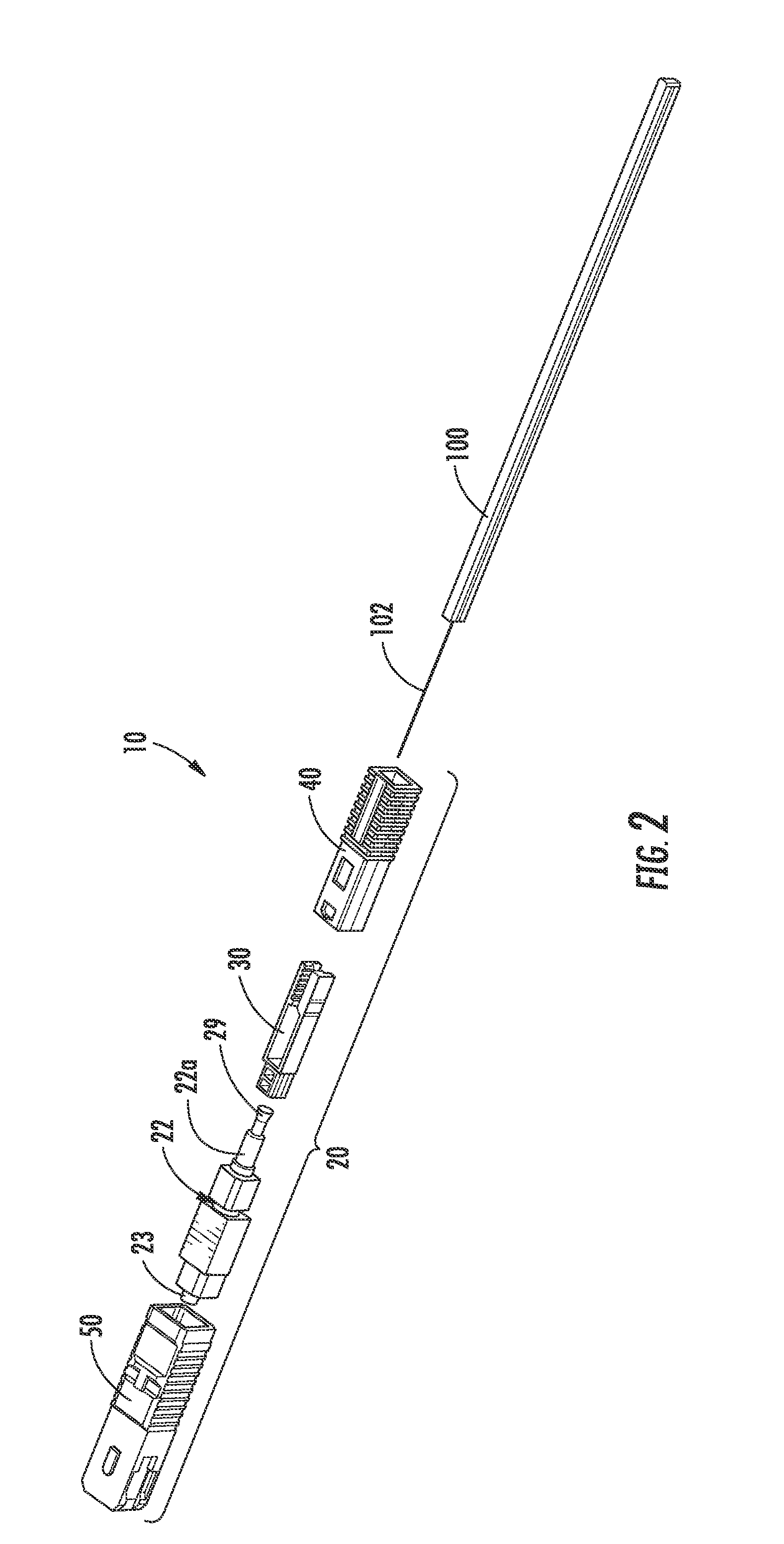 Fiber optic connectors, cable assemblies and methods for making the same