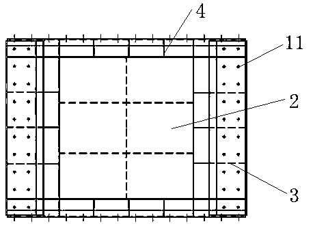 Novel combined steel open caisson