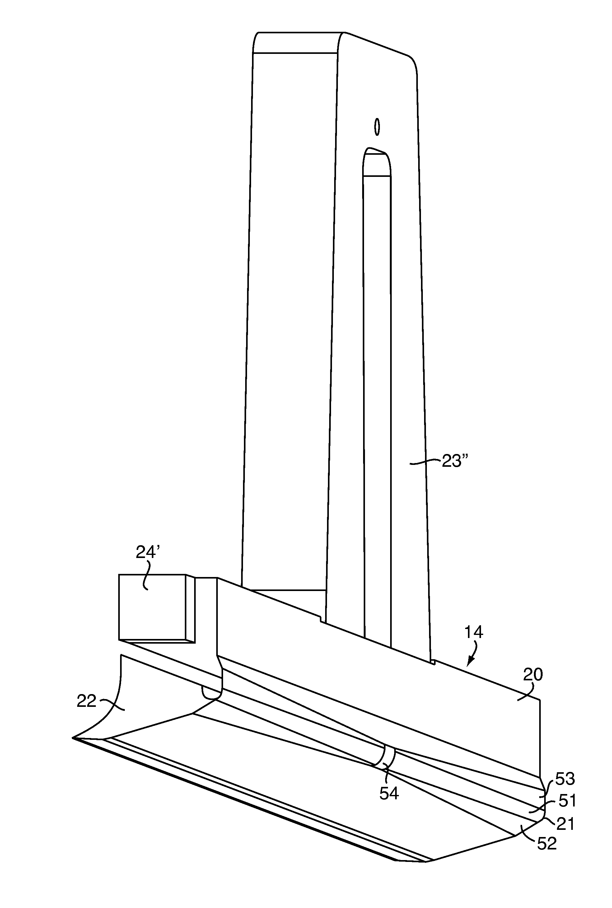 Pre-rounding element on a rounding apparatus