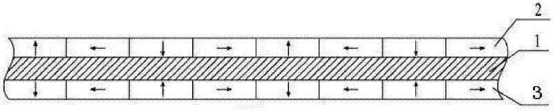 Halbach array disk rotor of permanent magnet motor with composite structure