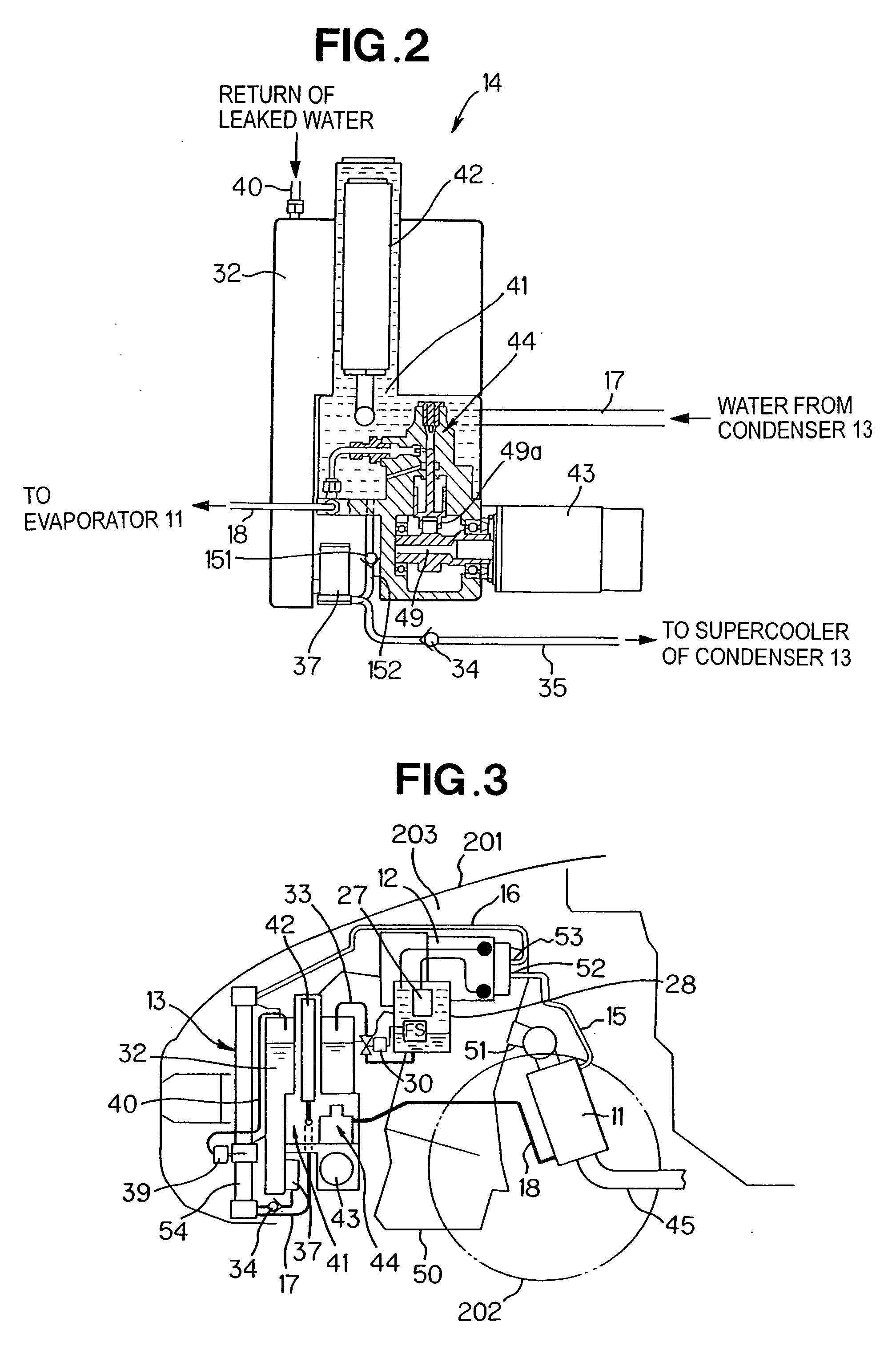 Device for controlling liquid level position within condenser in rankine cycle apparatus