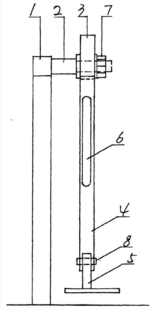 Application method of fitness leg spraddling device