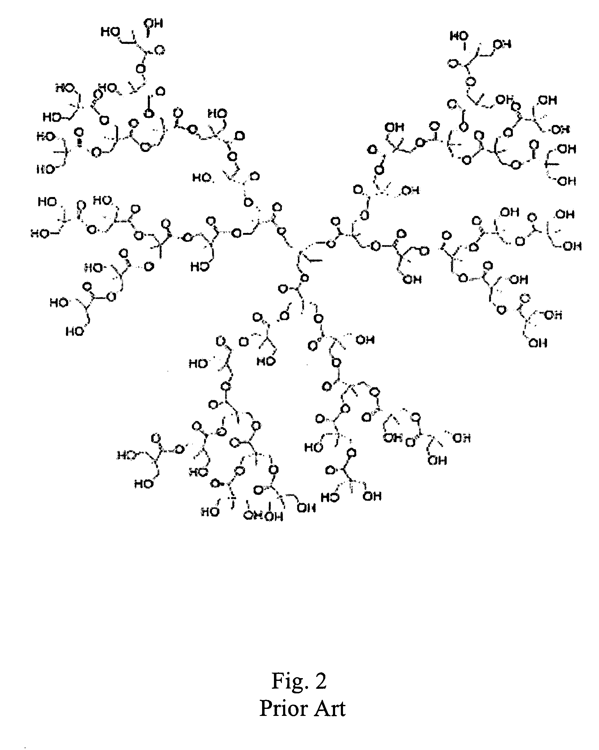 Gap fill materials and bottom anti-reflective coatings comprising hyperbranched polymers
