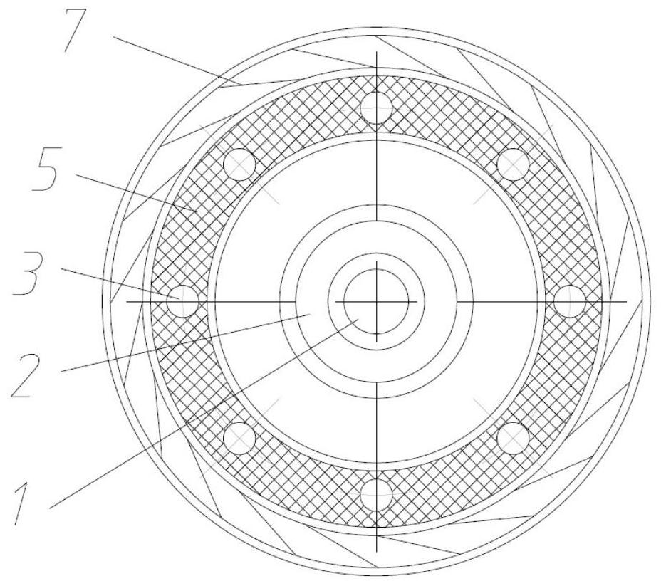 Oxygen-enriched combustor suitable for deep peak regulation