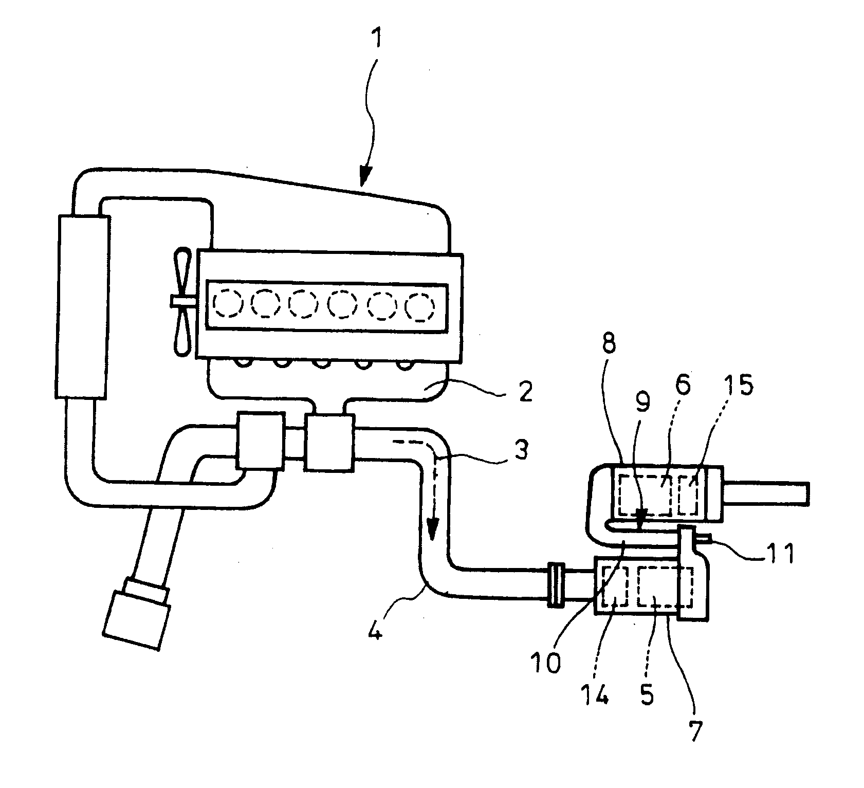 Exhaust emission control device